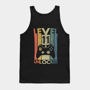 Level 11 Video 11th Birthday Tank Top